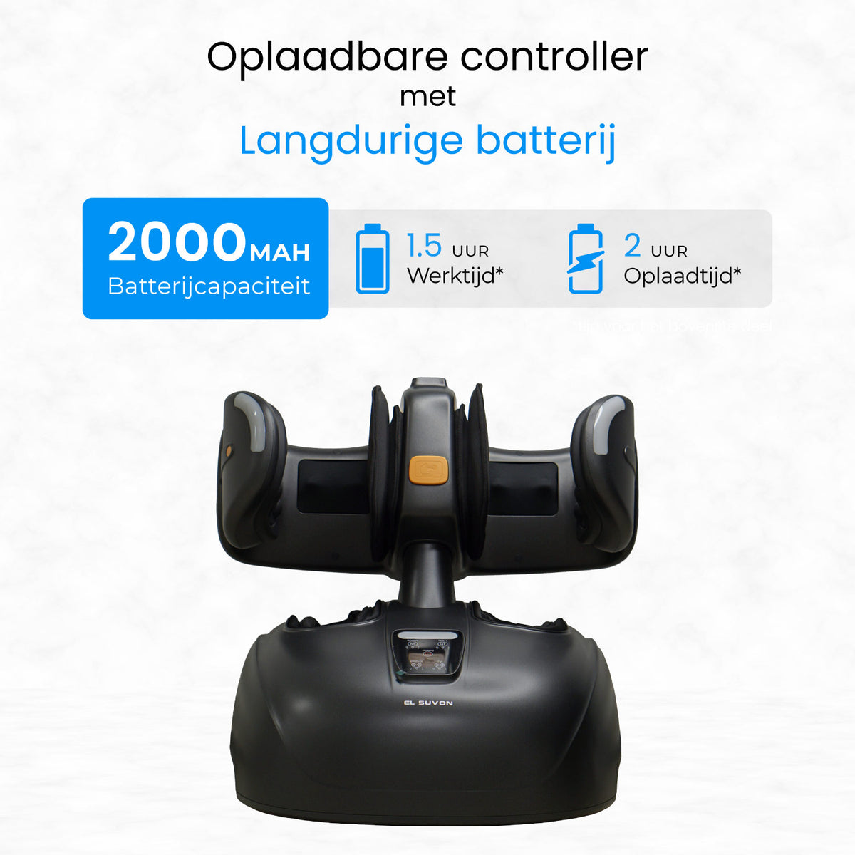 SEREN Dual – 2-in-1 Voet- & Beenmassageapparaat met Afneembare Bovenunit